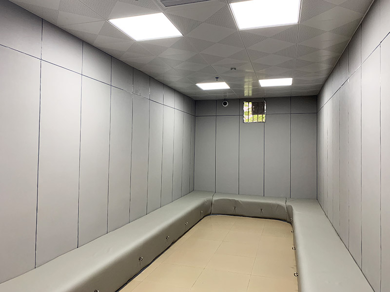 紀委法律辦案區(qū)內墻防撞軟包處理方案